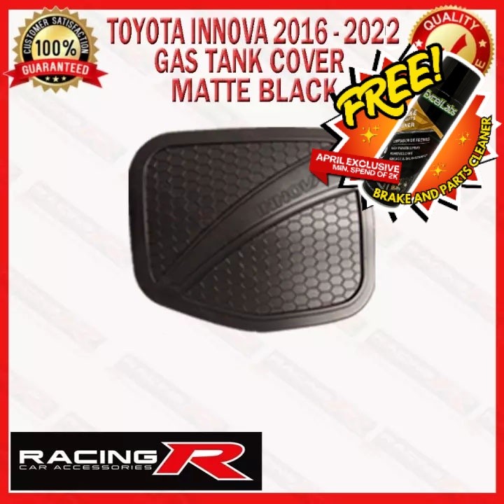 Toyota Innova 2016 to 2025 Gas Tank Garnish Cover Matte black 2017 2018 ...