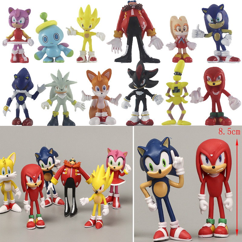 【最安値】 SUPER SONIKO Conceptfigure 3体（Sonic The Hedgehog 3 Action キャラクター