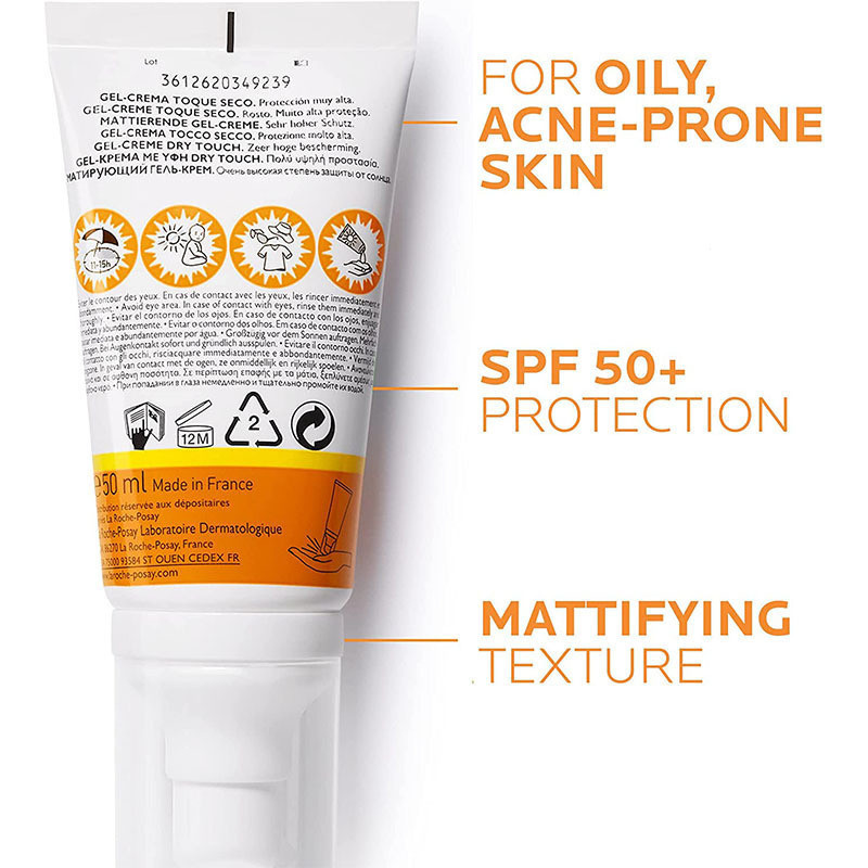Sunscreen Face Oil Control SPF 50+ Matte Fragrance Free Sunscreen for