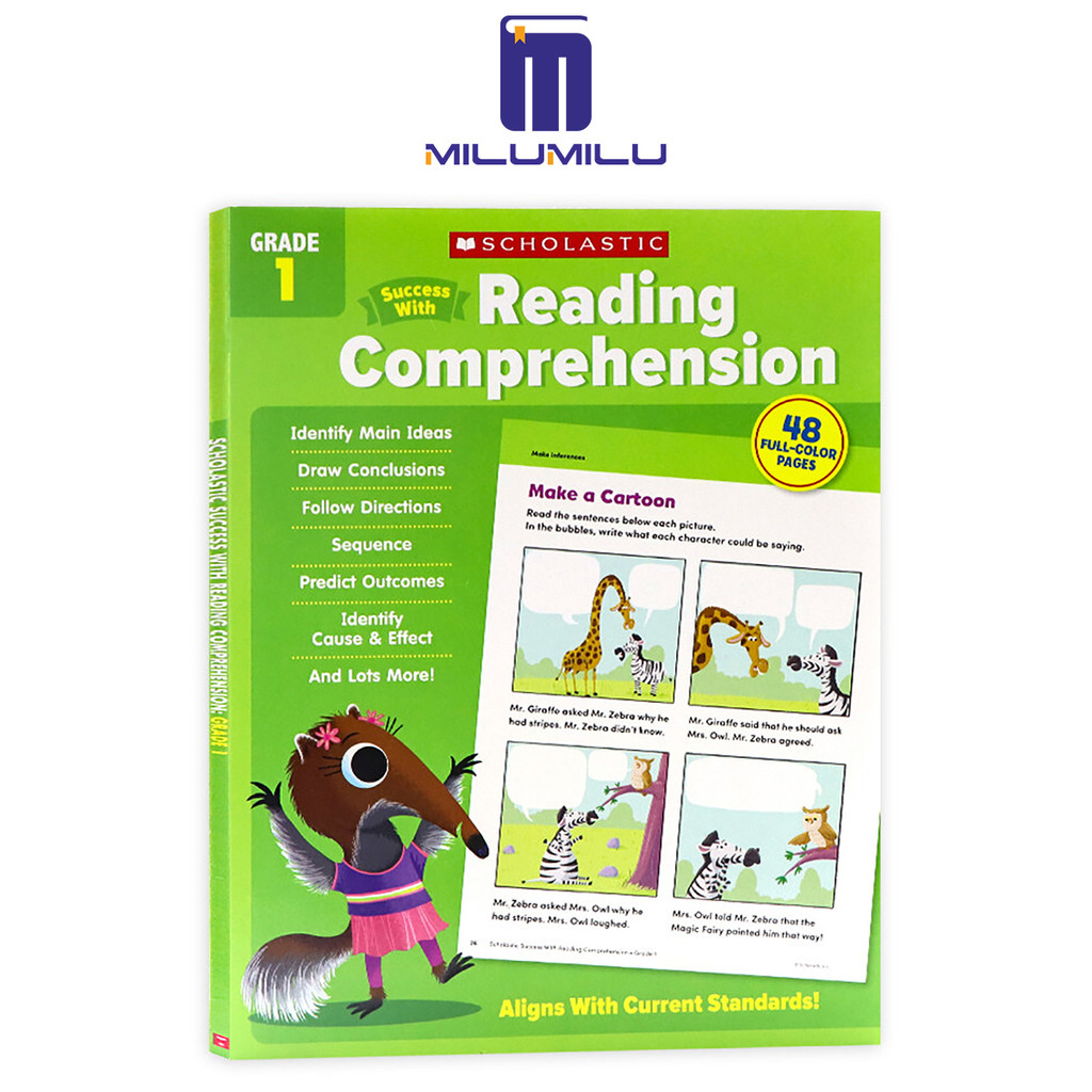 Scholastic Success with Reading Comprehension Grade 1 Paperback ...
