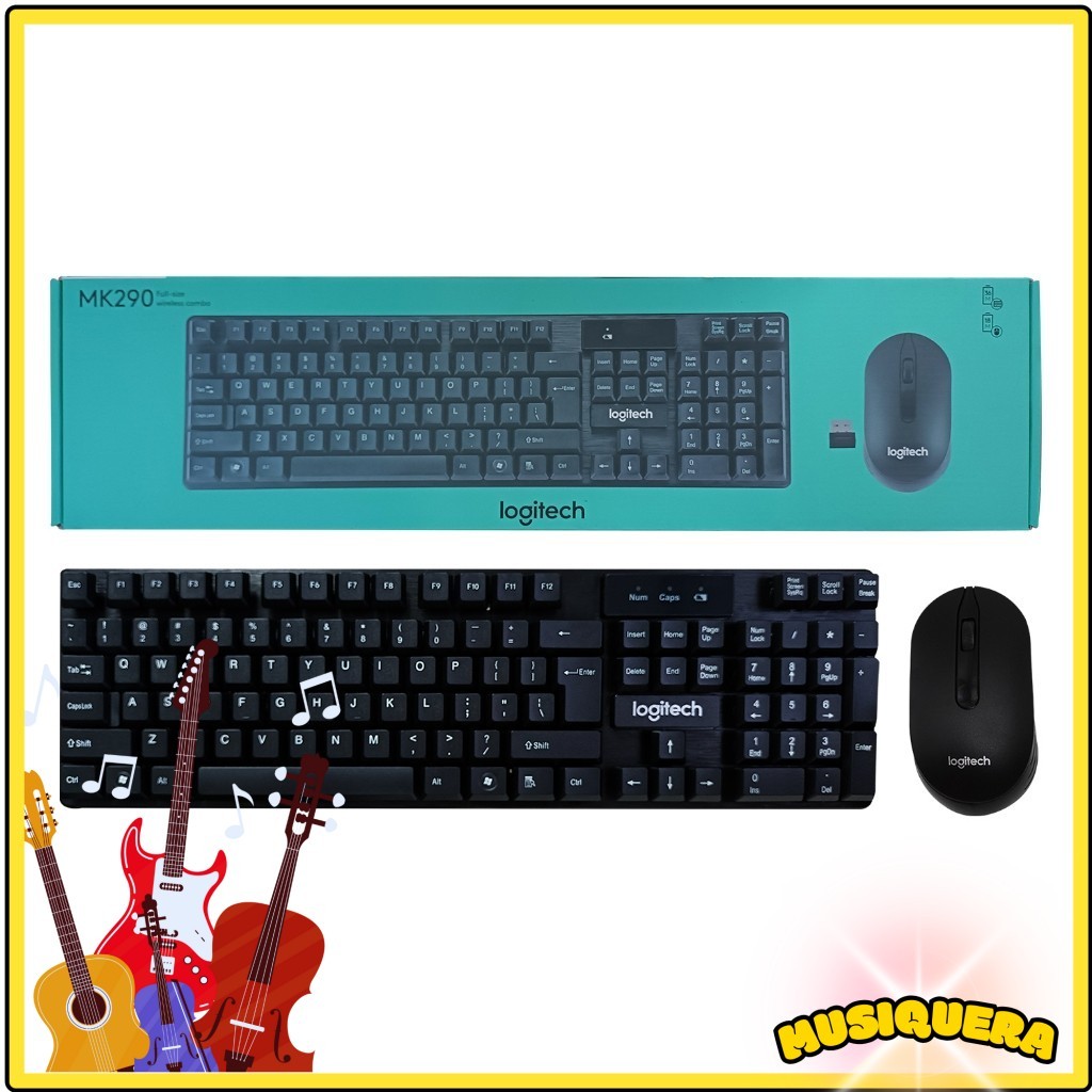 LOGIT3CH MK290 Wireless Keyboard & Mouse Combo (2.4GHz) | Shopee ...
