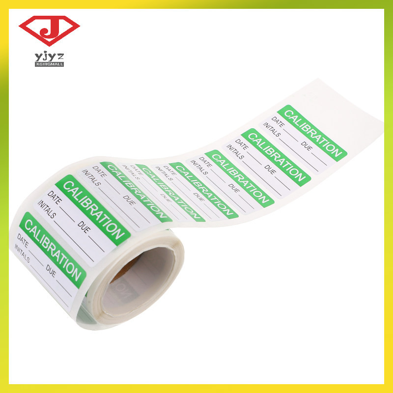 White Labels for Printer Sticker Quality Inventory Control Calibration ...