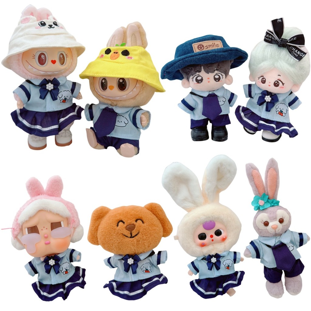 17cm labubu doll Clothes 10cm labubu labubu doll Clothes 10cm Cotton ...