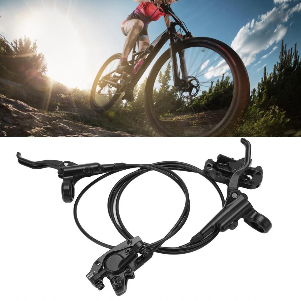 Calinodesign Bike Disc Brake Set Oil Pressure Kit Aluminum Handle with