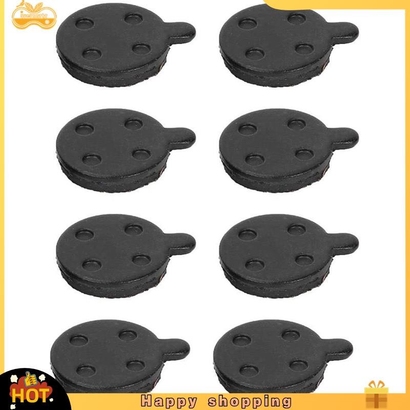 {yueynntht}Brake Pads,4 Pairs Semi Metal Brake Disc Rotor Pad for