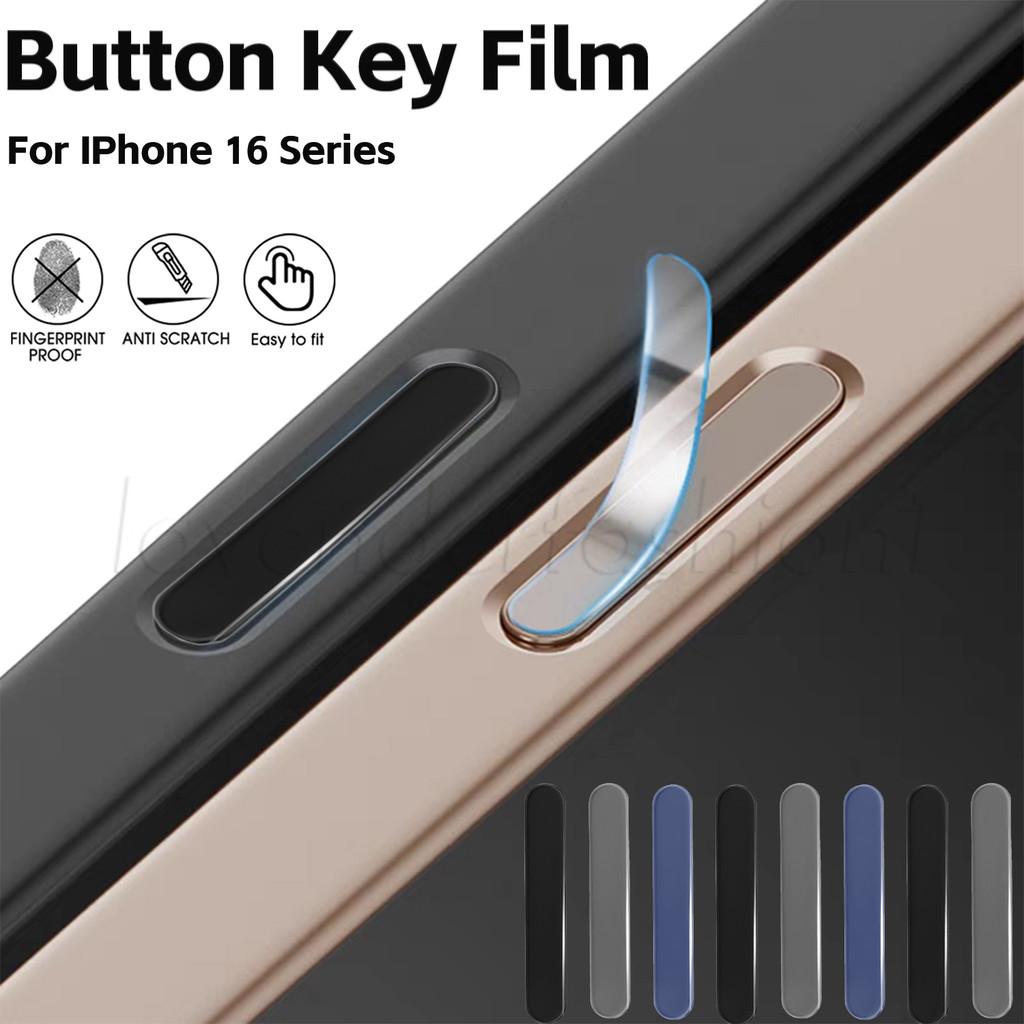 Smartphone Side Button Key Film - Compatible For IPhone 16 Series ...