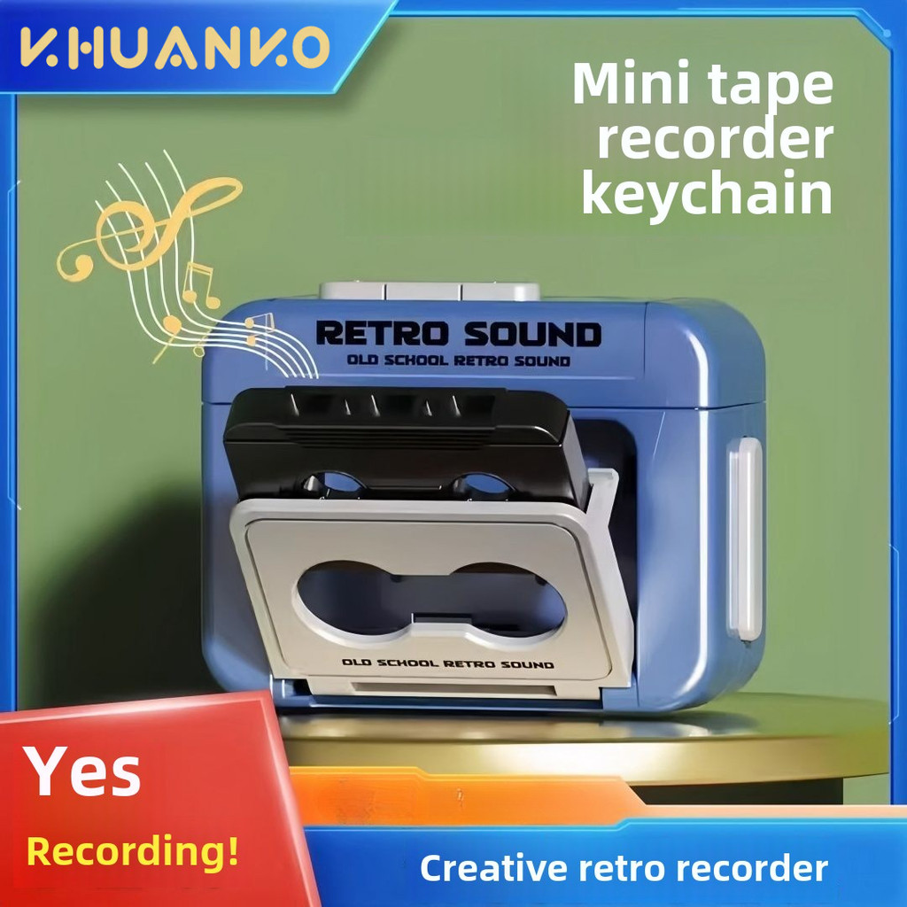 Media player Radio Player cassette player Retro Mini Recorder Couple ...