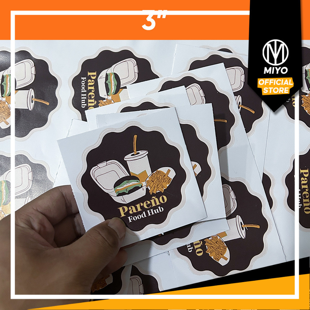 Premium UV Printed Stickers | Personalized/Customizable (White Ink ...