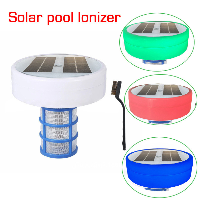 Swimming Pool Solar Copper Ion Sterilizer Algae Suppression and Algae ...