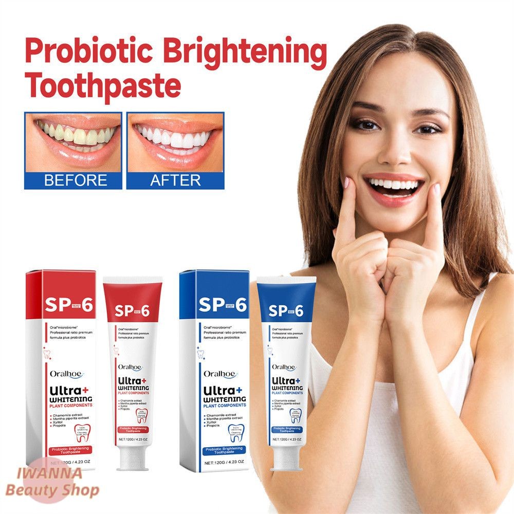 ORALHOE Probiotic Brighten Toothpaste Probiotic Brighten Toothpaste ...