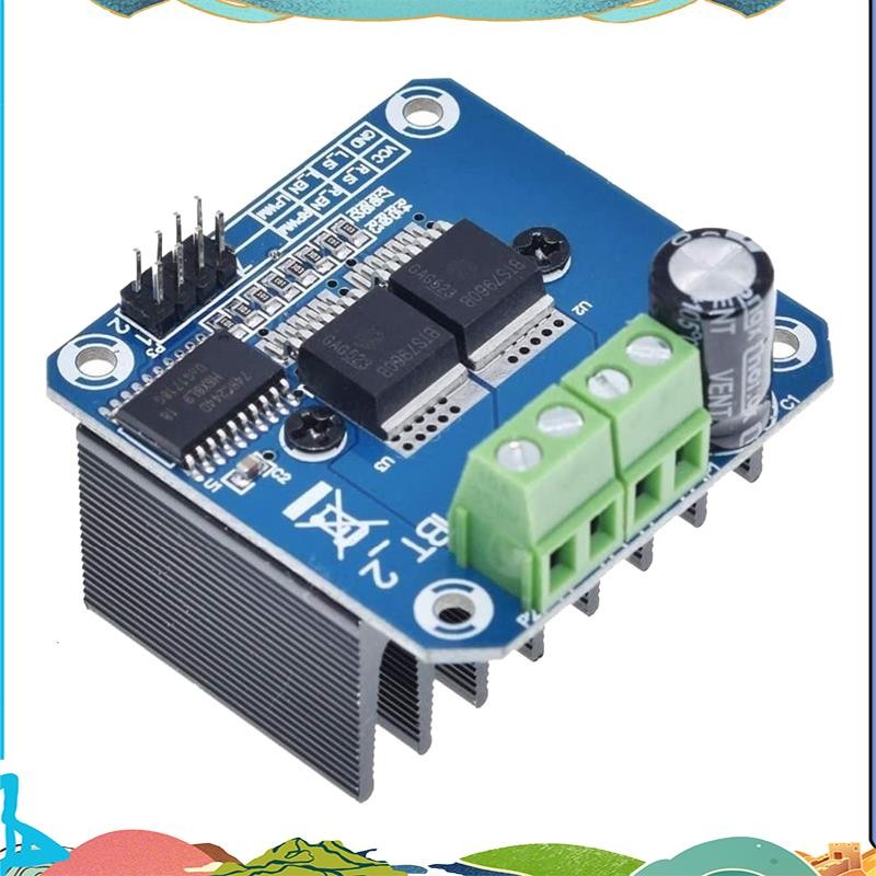 BTS7960 43A High Power Motor Driver Module/Smart Car Driver Module for ...