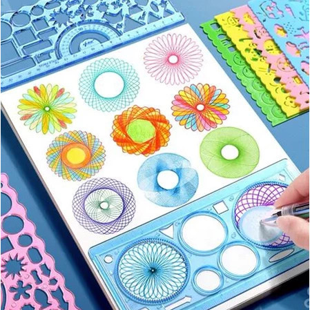 Ruler with Design FS 169 Spirograph / Design Ruler School Supplies ...