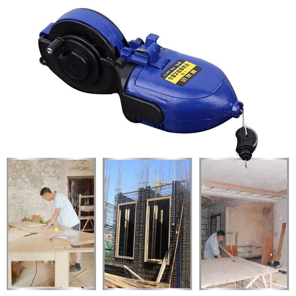 30m ink Fountain Carpenter Marking pen/Chalk line reel marking tool ...