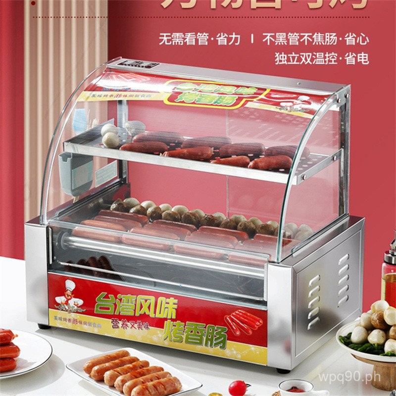 Mini Sausage Grill Machine Commercial Small Hot Dog Machine Fully ...