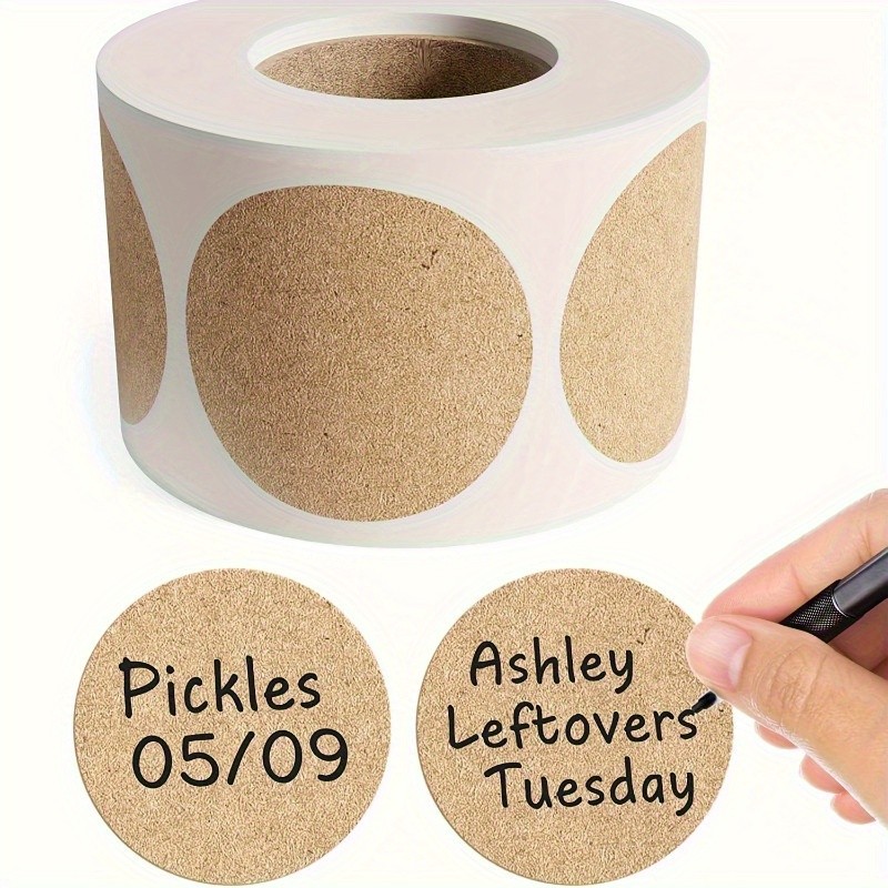 500pcs Sticker Round Pastry Tools Stickers Letters DIY Cake Baking ...