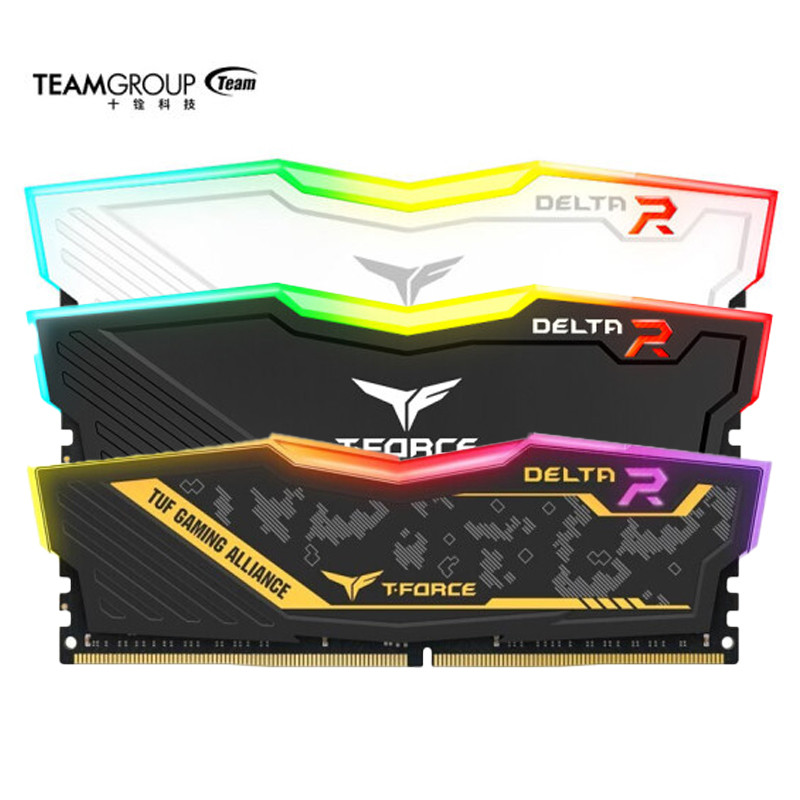 TEAMGROUP Delta RGB DDR4 8GB 16GB 3200MHz 3600MHz Desktop Gaming