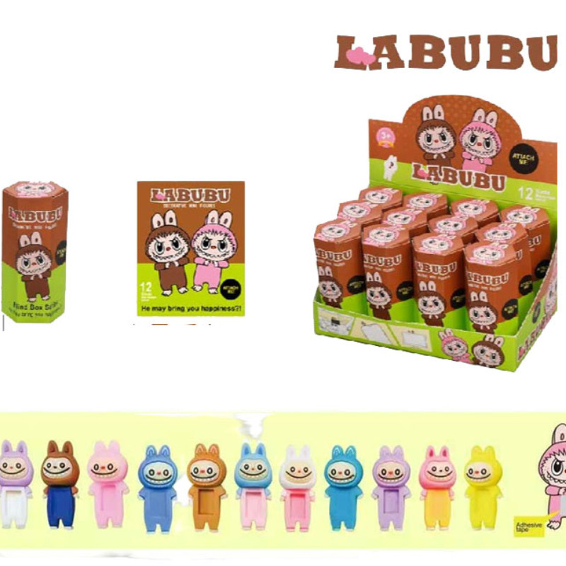 Labubu Hippers Action Figure Labubu Mobile Phone Decorations Toys