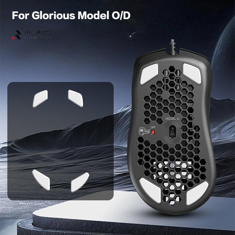 Idealist 1 Set Replacement Mouse Foot Sticker Anti-Slip Mouse Skates ...