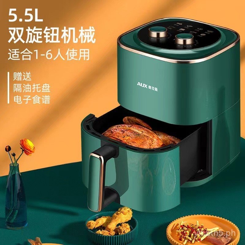 Household Multifunctional Air Fryer Large-capacity Oil-free Automatic Intelligent Fries Machine Electric Fryer