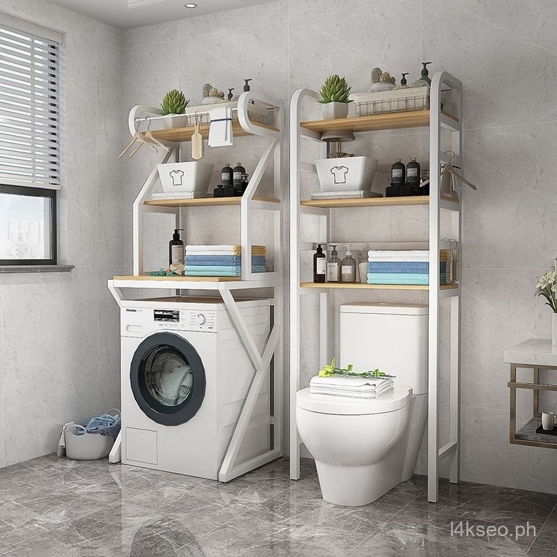 Drum Washing Machine Storage Rack Flip Open Floor Balcony Cow Toilet ...