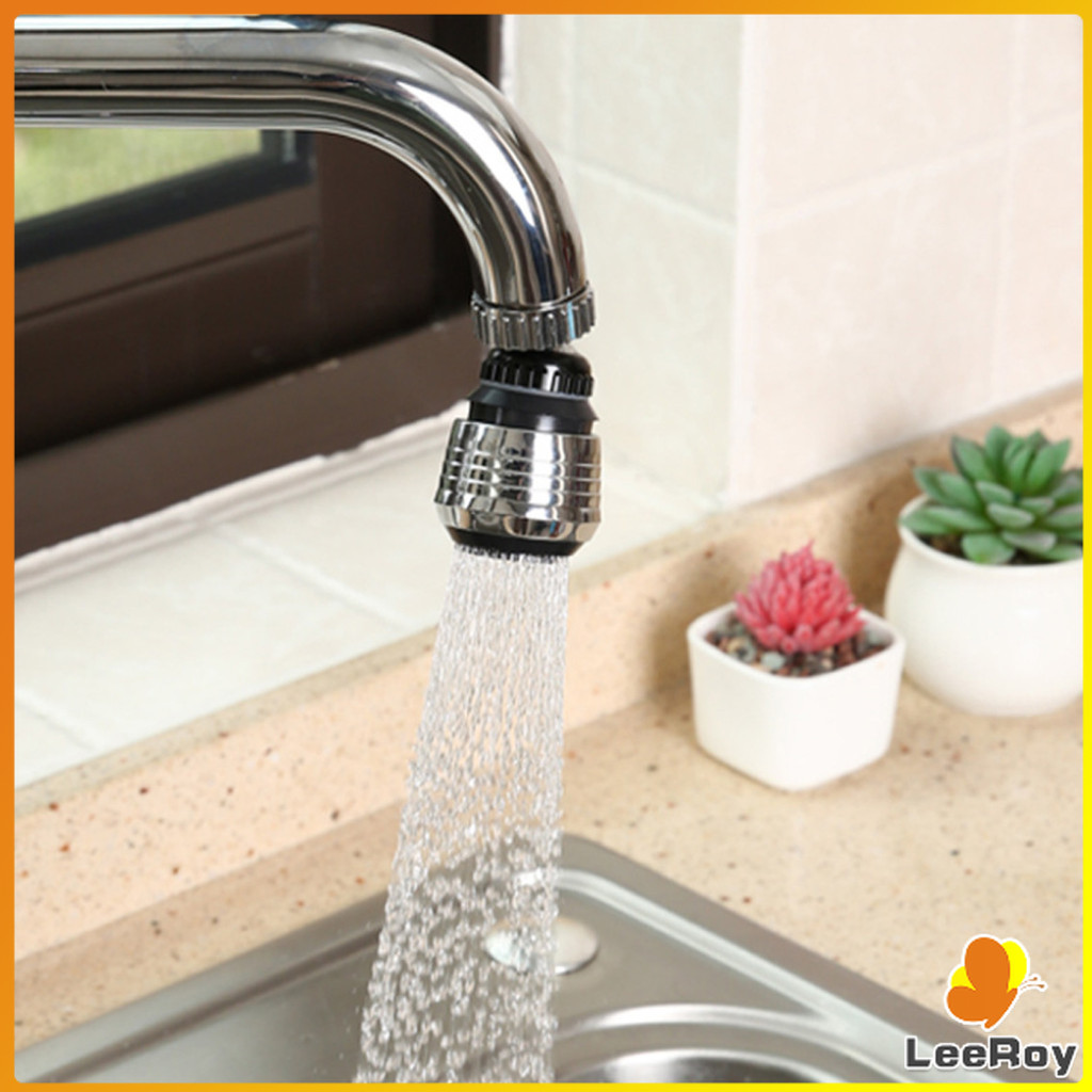 LRY 360 Degree Water Saving Tap Adjustable Water Filter Diffuser Shower ...