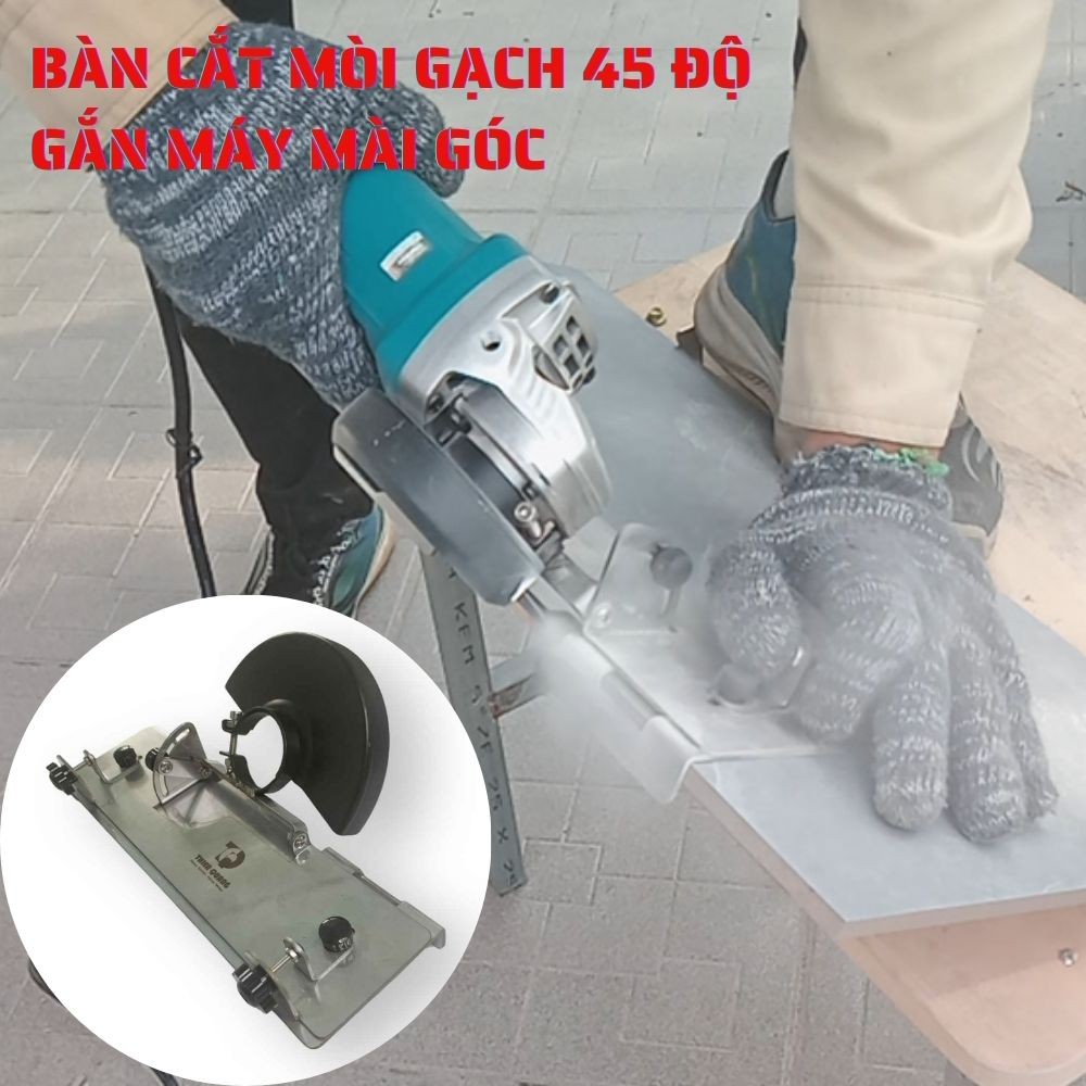 45 degree tile cutting table - Adjustable angle/bevel edge - Free 100 ...