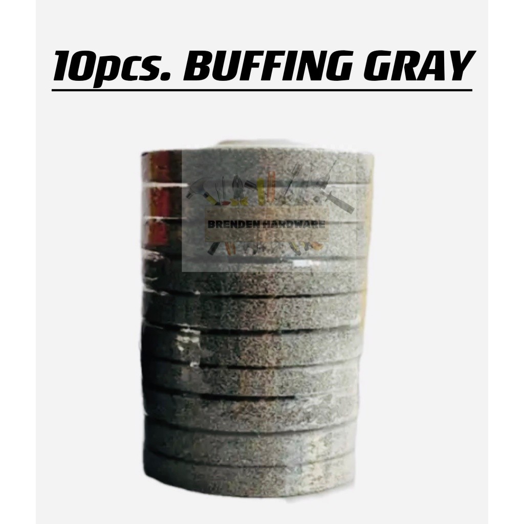 Buffing Wheel Gray&Red Rough Cloth Polishing Wheel for Stainless 4 ...