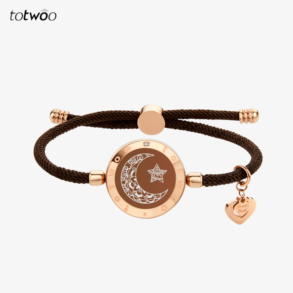 Totwoo Vibrating Couple Bracelets Distance Bracelets Smart Jewelry Couple  Bracelets TOTWOO Touch