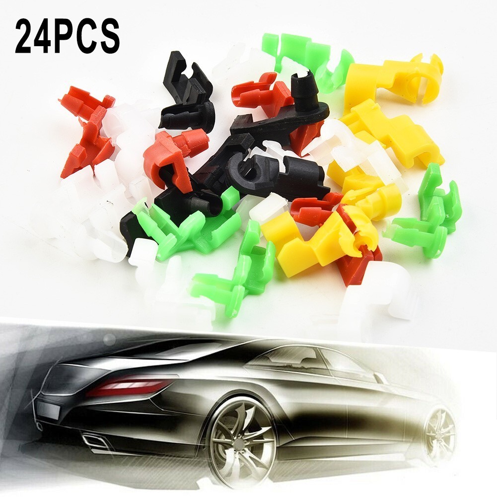 ⭐ Hot selling ⭐ Car Plastic Rivets Door Lock Rod Clips 5 mm Rod Size 12 ...