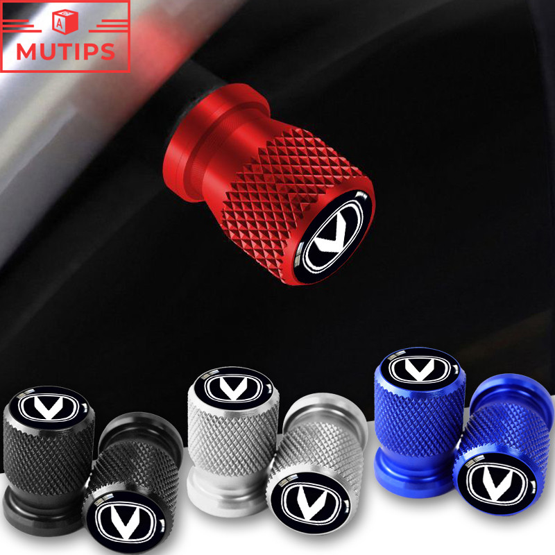 2/4PCS Changan Car Tire Valve Cap Wheel Stem Air Cover Metal Dust-proof ...