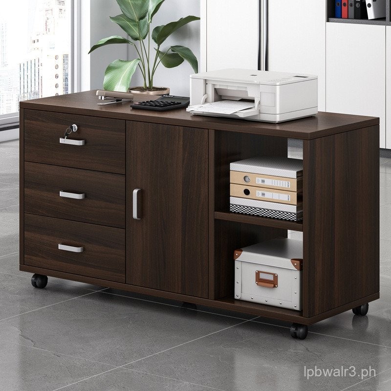 Portable Desk Small Bookshelf Printer Shelf Floor Office Small File ...