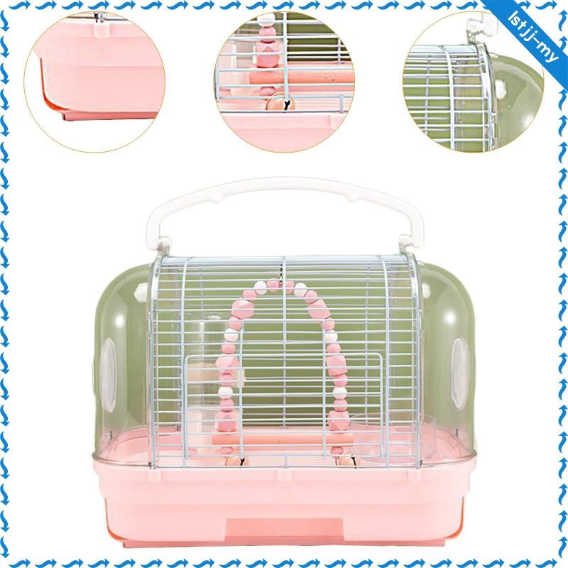 [LstjjMY] Portable Bird Carrier, Ventilated Cage for Parrots and ... - Ventilated Bird Cage For Parrots