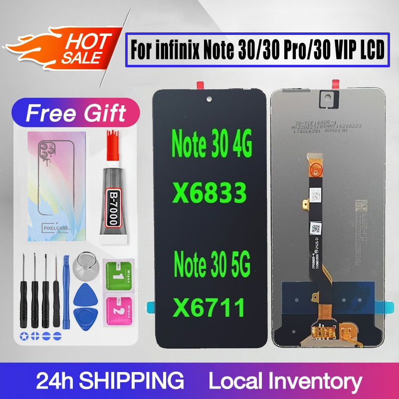 Original LCD For infinix Note 30 / Note 30 Pro / Note 30 VIP LCD ...