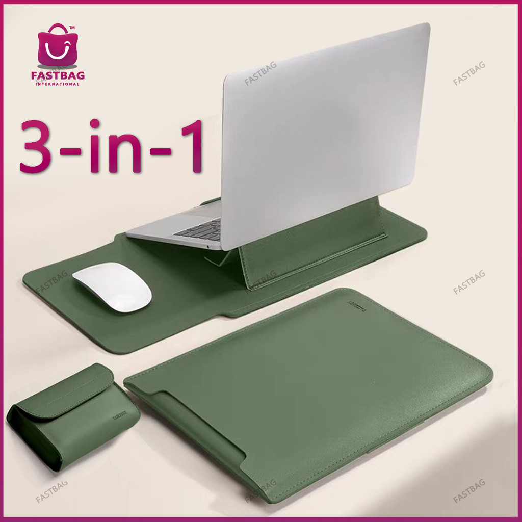 Waterproof Laptop Sleeve 13/14/15/16 inch Laptop Pouch Tablet Case laptop  case macbook sleeve Multifunctional 3in1