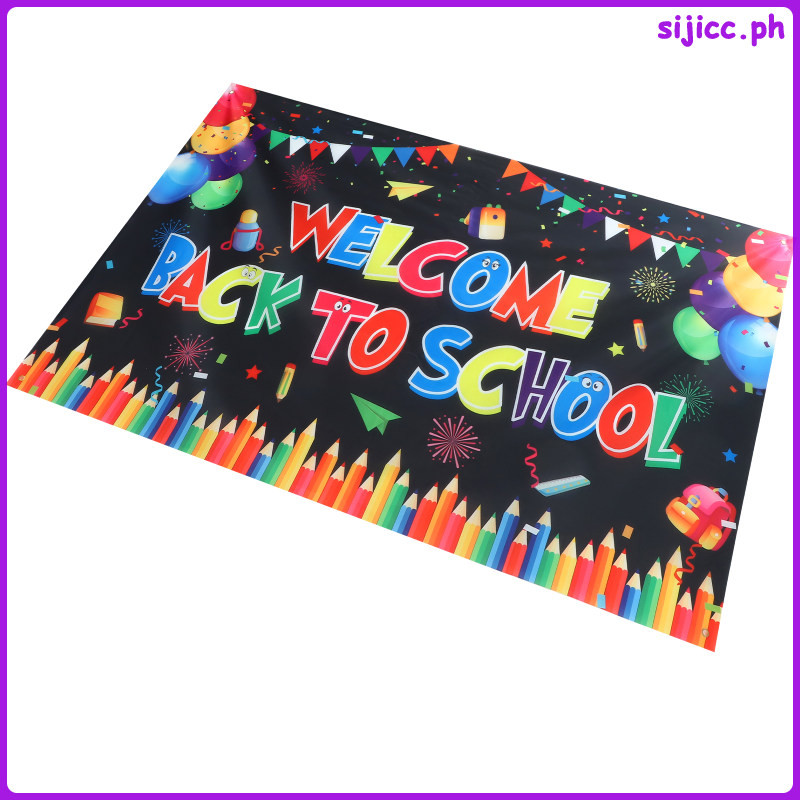 Bulletin Board Decorations Back-to-school Banner Hanging Layout ...