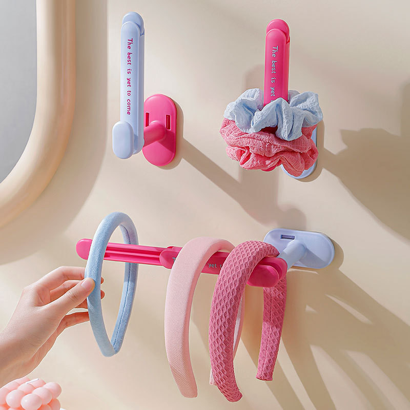 Retractable Folding Scrunchie Storage Rack Headband Rubber Band Claw ...
