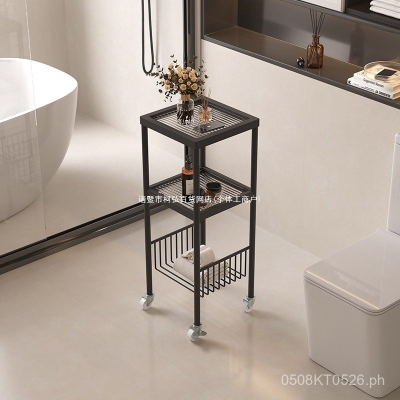 Toilet Gap Storage Rack Bathroom Multi-layer Storage Small Side ...