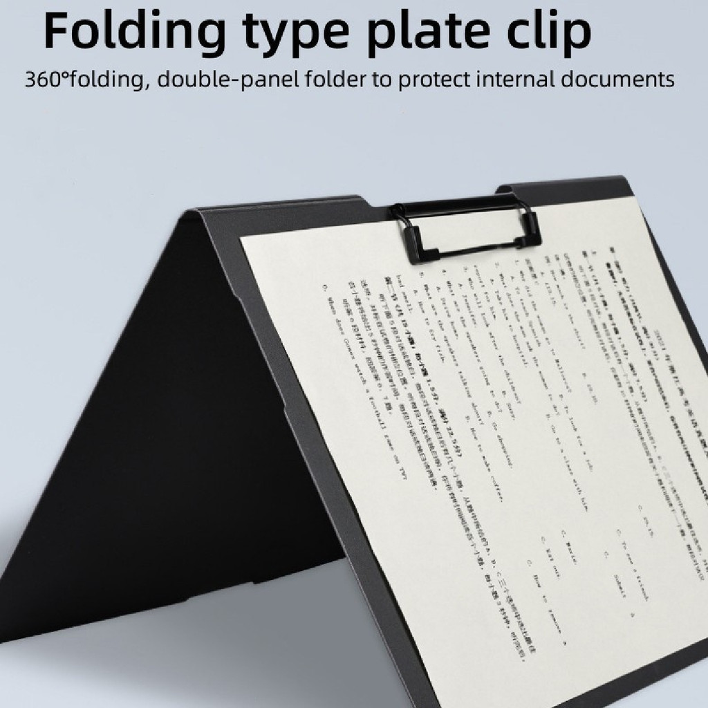 A4 Waterproof Document Folder Horizontal/Vertical Clip Board Clip ...