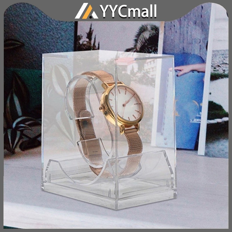 Acrylic Watch Display Case Transparent Watch Storage Case Watch ...