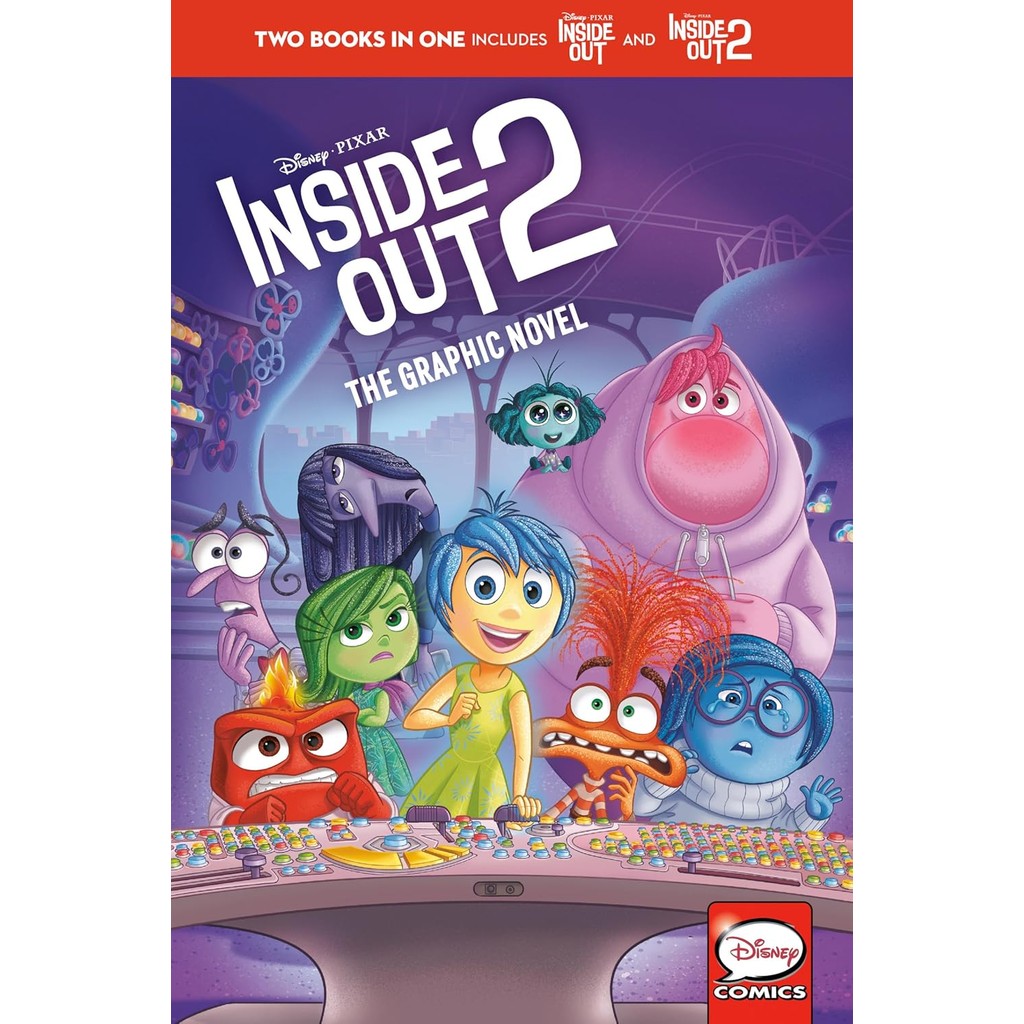 Disney/Pixar Inside Out 2: The Graphic Novel (Includes Inside Out ...