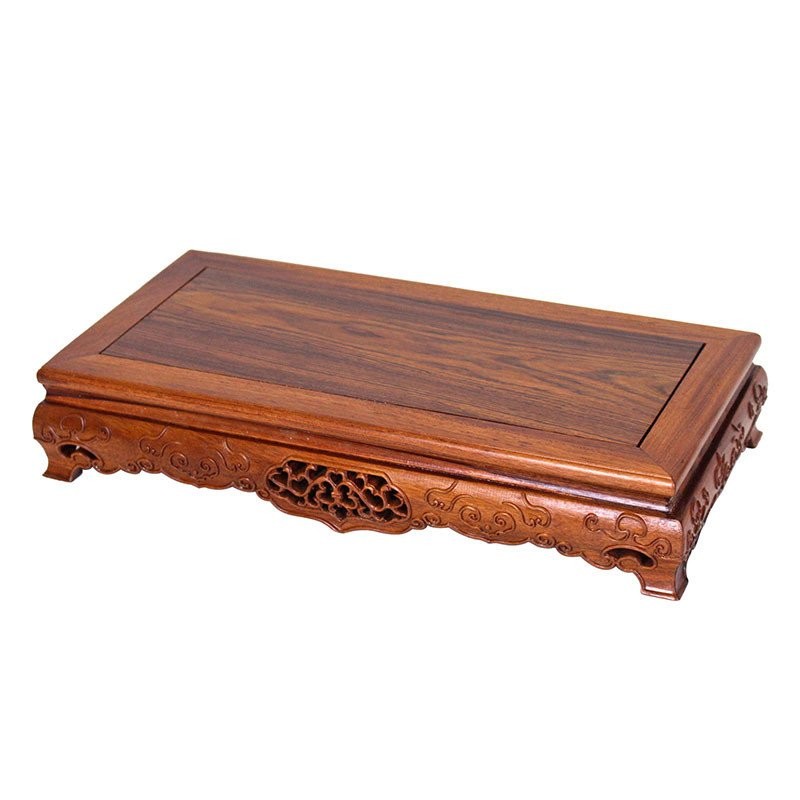 Solid Wood Rectangular Base Crafts Decoration Wooden Base Door Frame ...