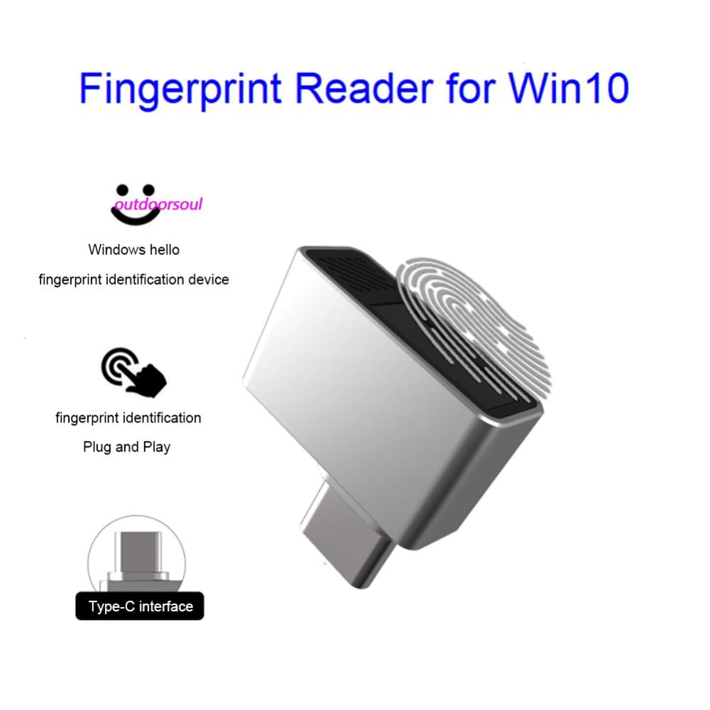 Type-C Login/Sign-in Unlock Module Laptop PC Biometric Scanner for ...