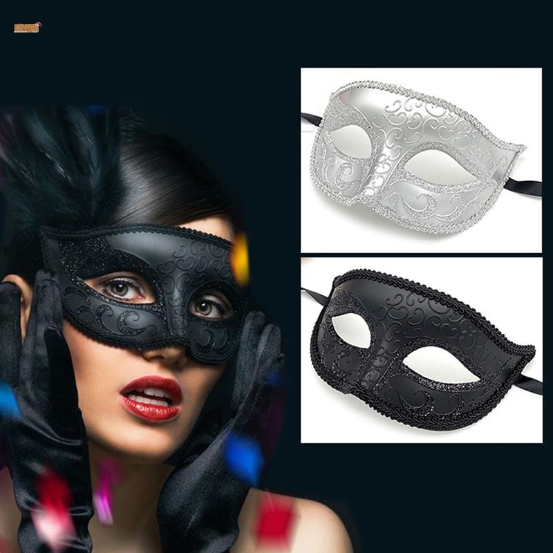 Sweet Masquerade Masks for Couple Venetian Woman Lace Men PP Cosplay ...