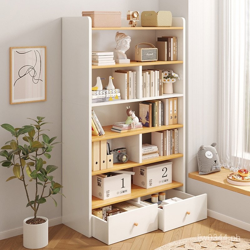 Wall-Mounted Bookshelf Floor-Standing Multi-Layer Integrated Home