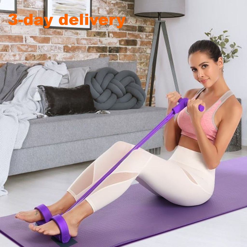 (Polaris) Yoga Training Resistance Band Tension Rope Sit-Ups Fitness ...
