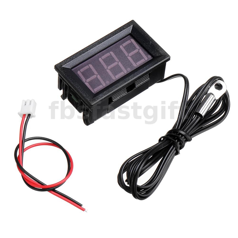 0.56 Inch Mini Digital LCD Indoor Convenient Temperature Sensor Meter ...