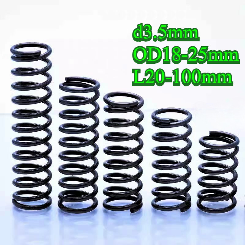 [MDX] Spring Powerful Compression Spring Yellow Wire Diameter 3.5mm ...