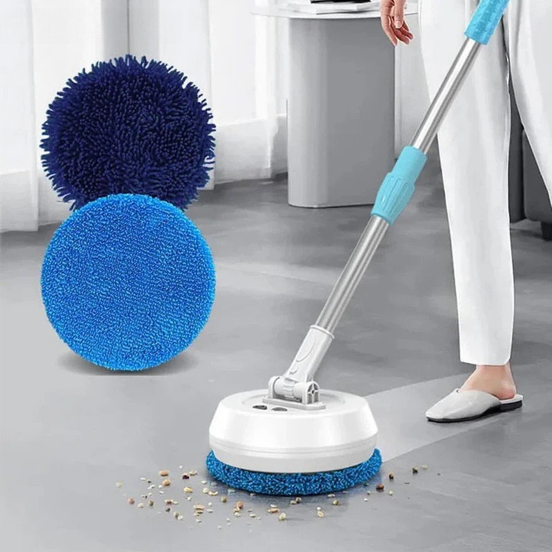 Automatic 2 in 1 Wet & Dry Home Cleaner Wireless Electric Spin Mop Car ...