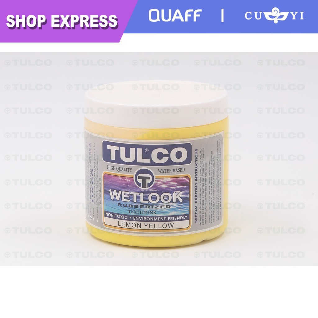 [500G] Tulco Wetlook Water-Based Ink Assorted Colors Silkscreen Textile ...