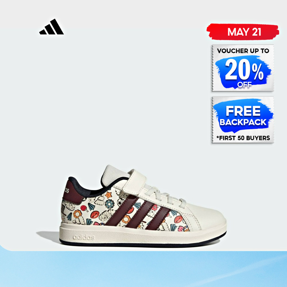 adidas Tennis & Lifestyle Grand Court 2.0 Shoes Kids Unisex White ...